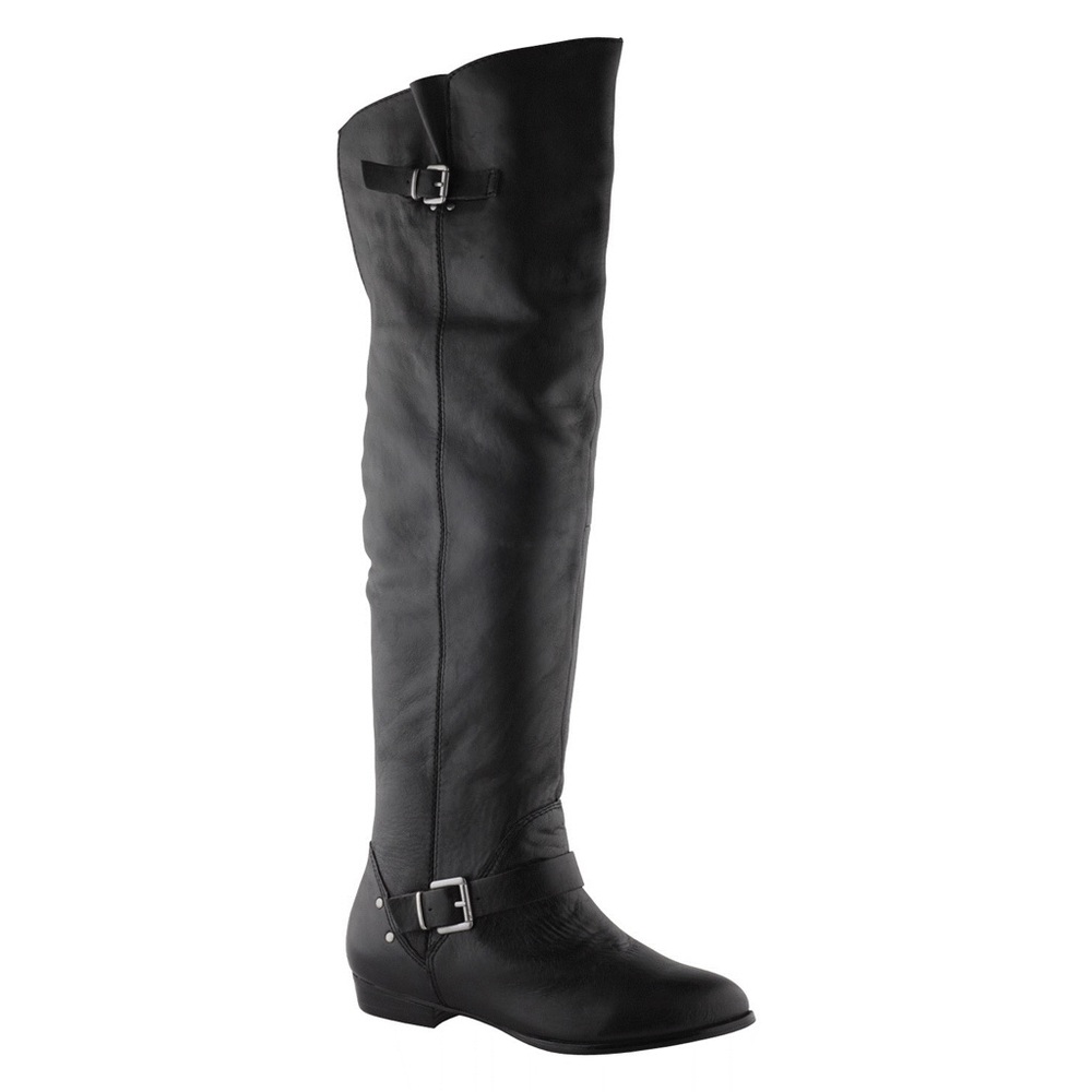 Aldo Bracknella black high boots